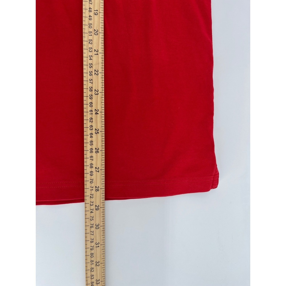 Orvis Mens XL Red Short Sleeve Polo Shirt Dragonfly Logo Cotton Blend Peru - Picture 5 of 7